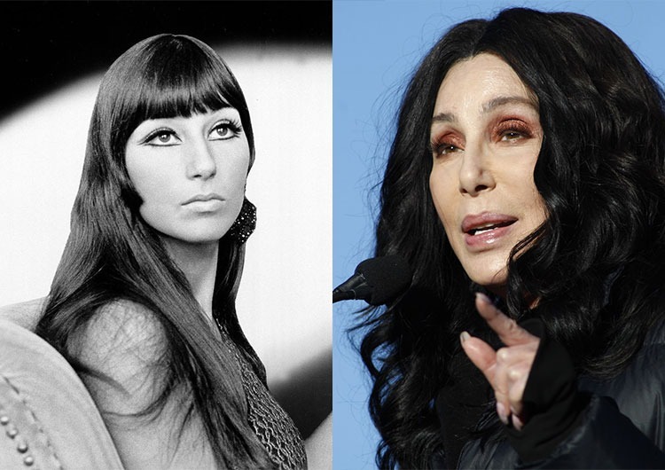 She's always How has the appearance of Cher, who has had