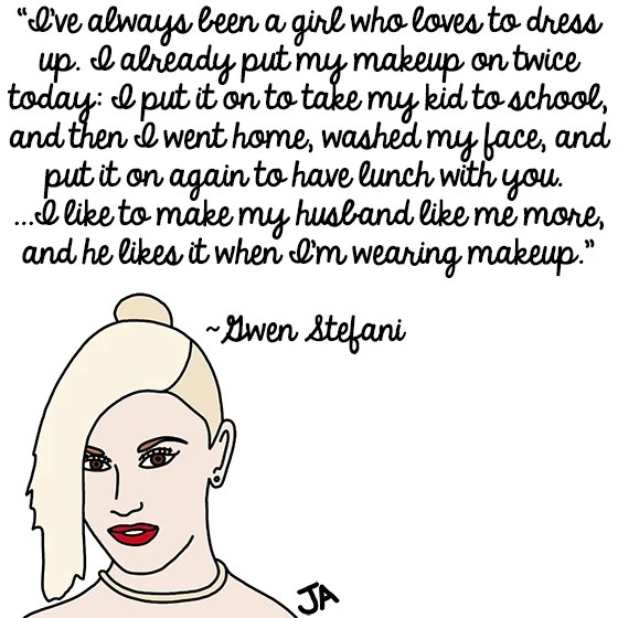 OC Weekly shared their favorite Gwen Stefani quotes Everything In Time