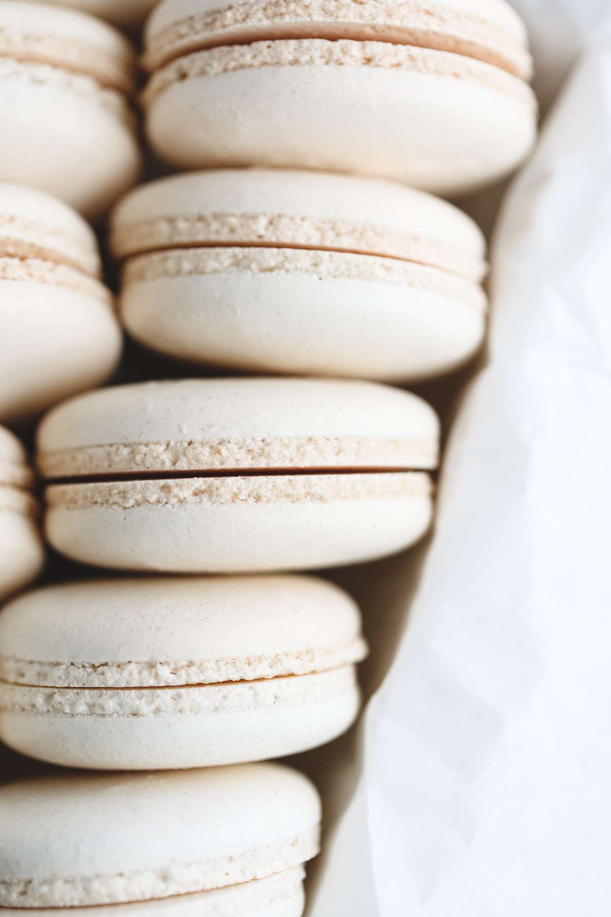 French Meringue Macarons Shells Everything Marina