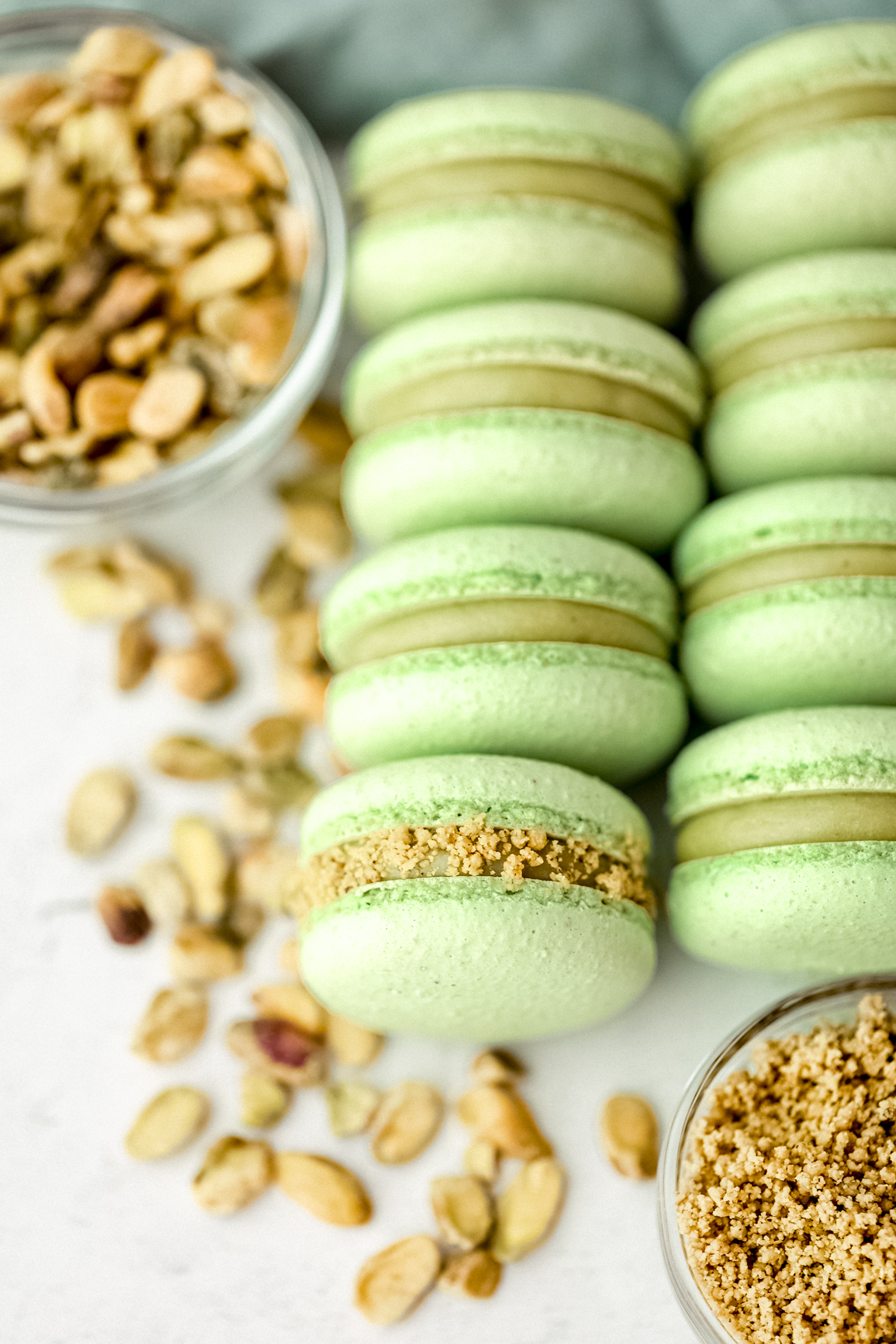 Pistachio macarons Everything Marina