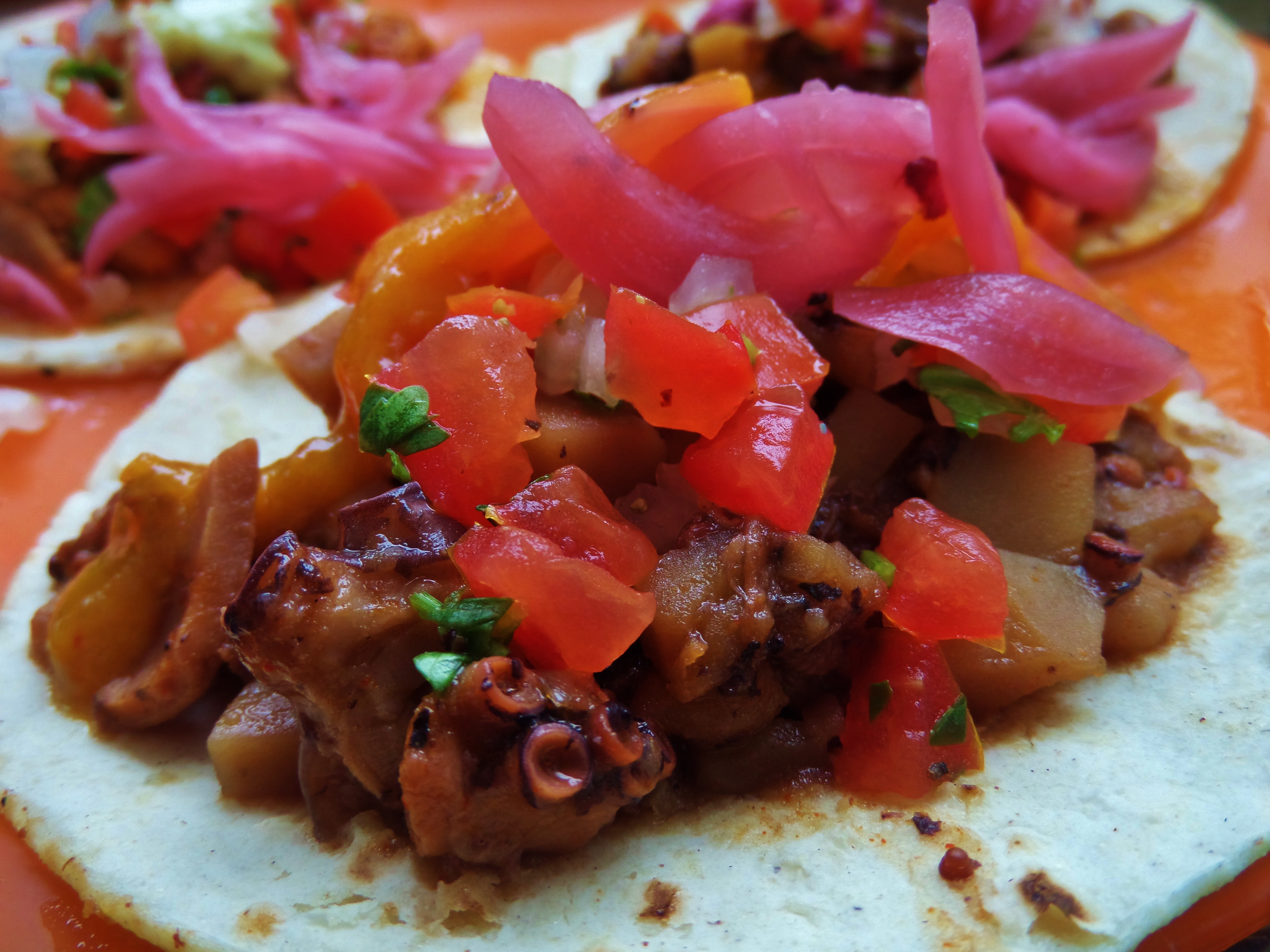 TaconTenedor, Playa Del Carmen, seafood tacos