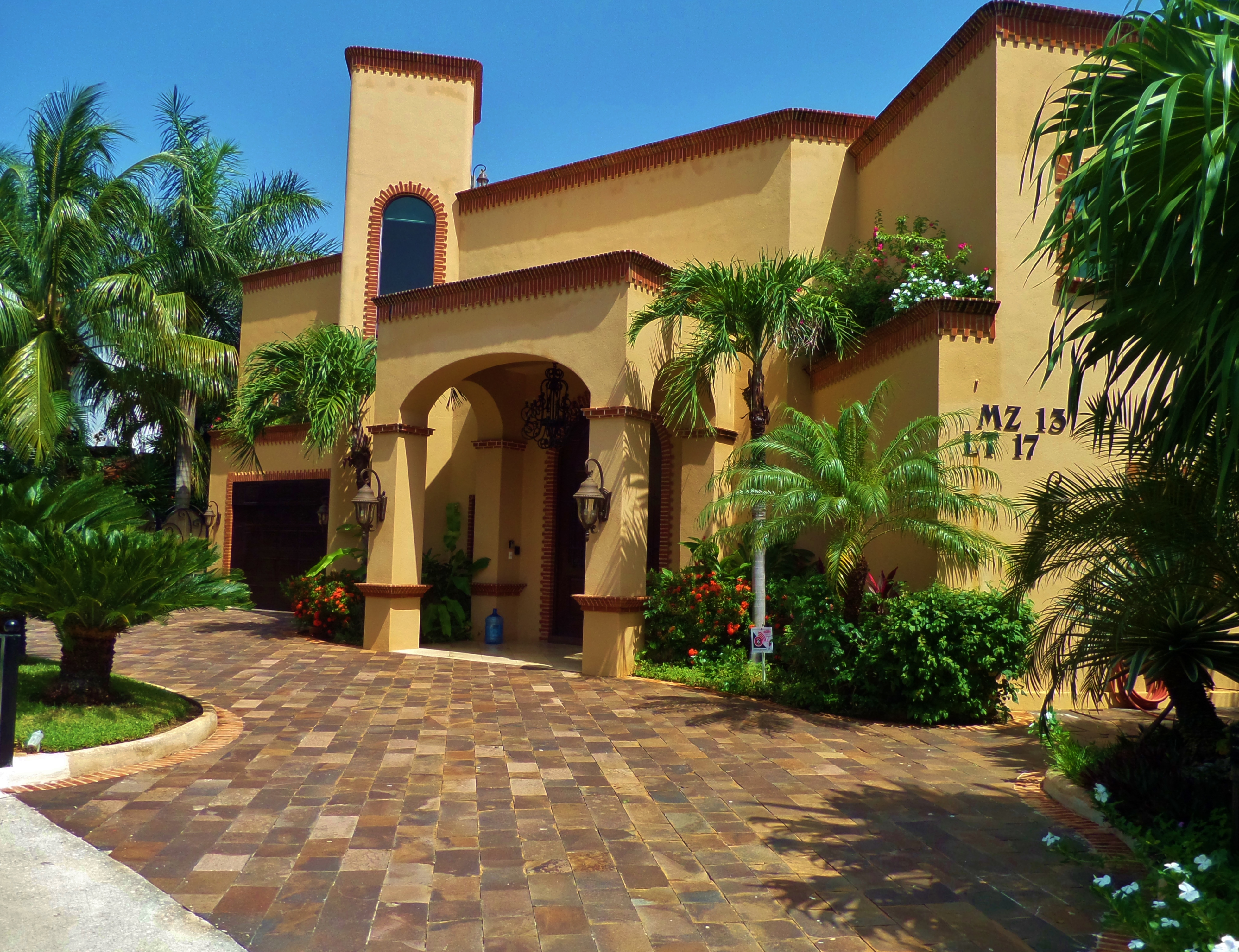 Playacar area of Playa Del Carmen Mexico