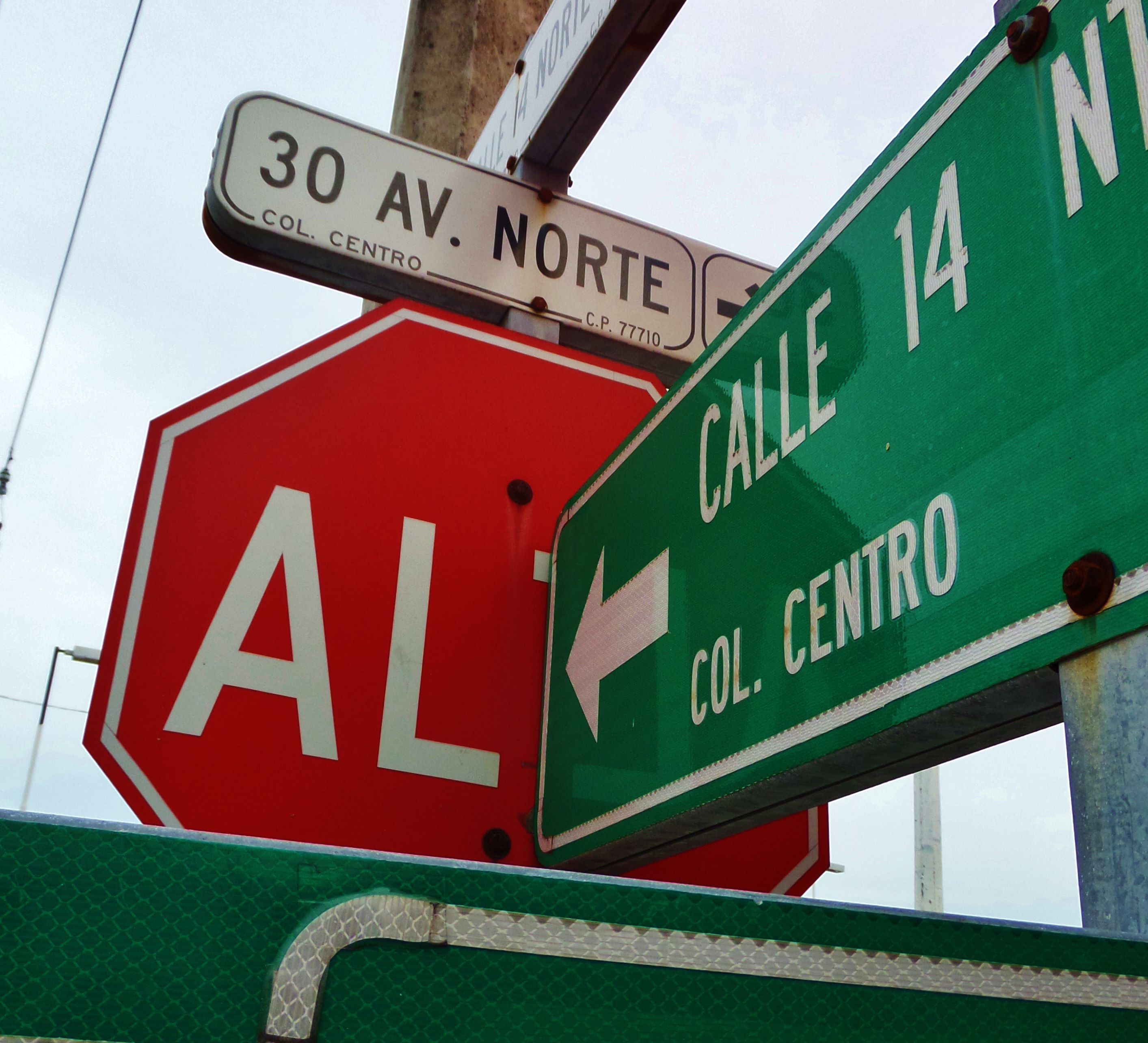 Funny spanglish signs in Mexico and things hard to figure out