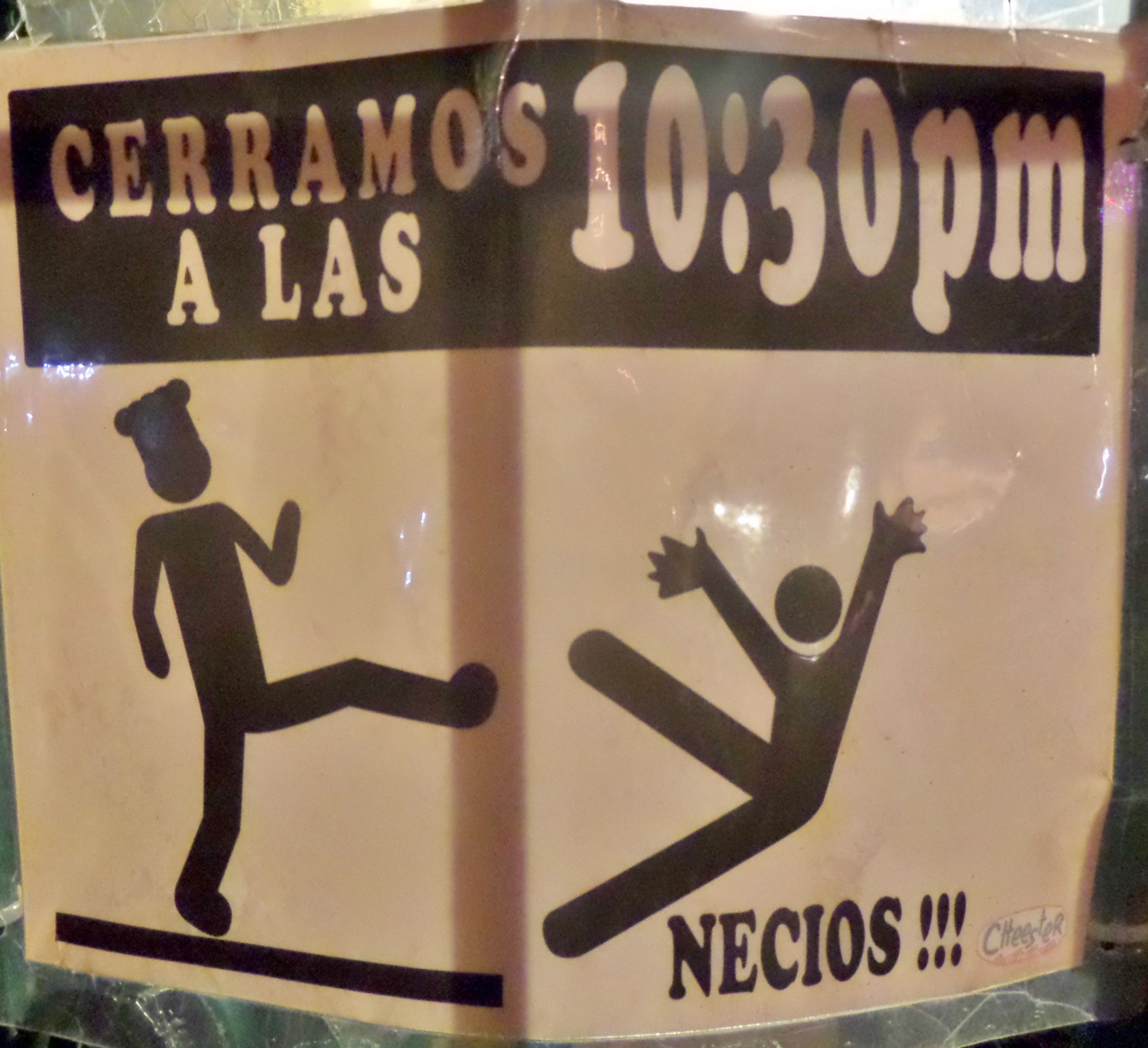 Funny spanglish signs in Mexico and things hard to figure out