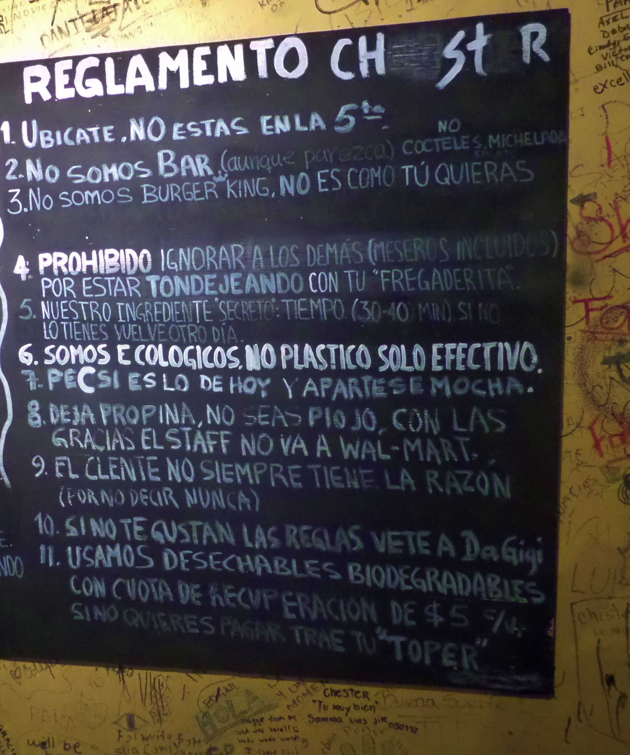 Funny spanglish signs in Mexico and things hard to figure out