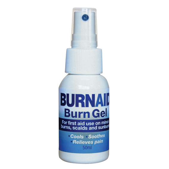Burn Aid Burn Gel Spray 50mL for for Minor Burns, Scalds, Sunburns Everything Safety
