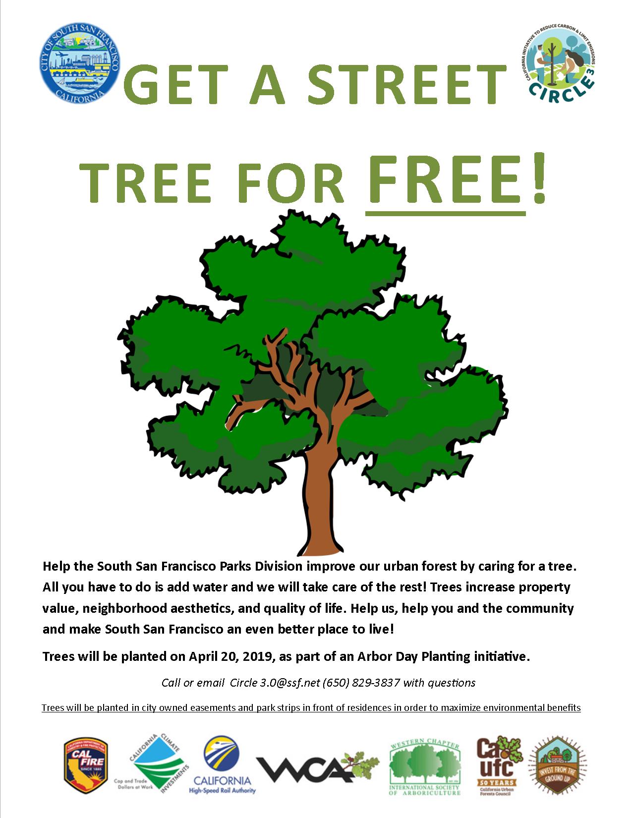 Circle 3.0 Free Tree Program Attention Paradise Valley and Peck's Lot Neighbors Everything