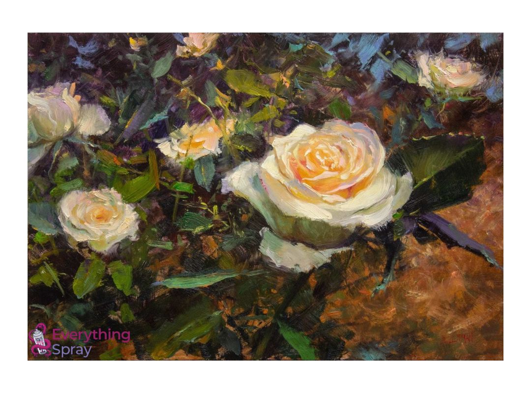 How To Paint A Rose Step by Step Instruction