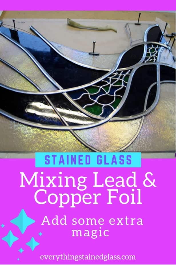 Glass Lead Came And Copper Foil Work