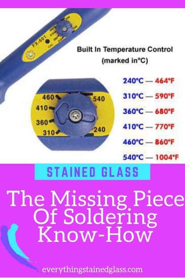 Stained Glass Soldering Temperature Questions Answered
