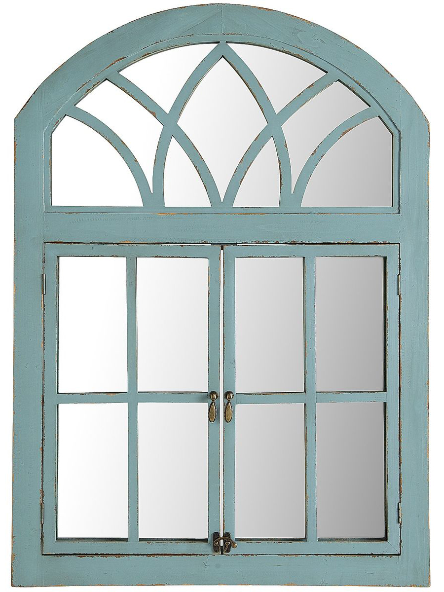 Turquoise Garden Window Mirror Everything Turquoise