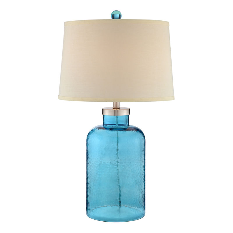 Catalina Turquoise Water Glass Table Lamp Everything Turquoise