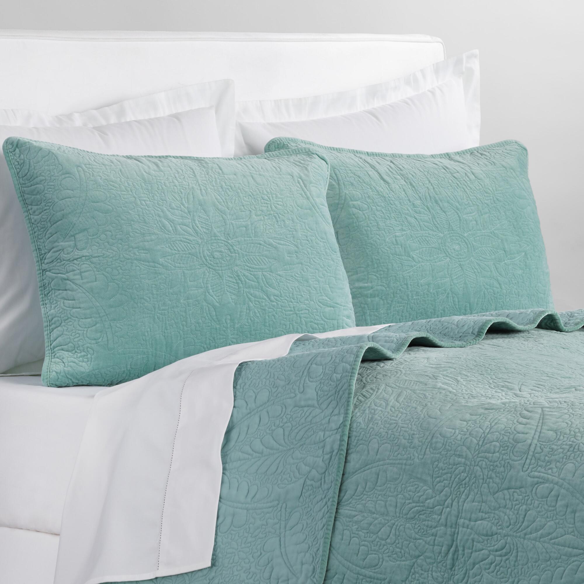 Blue Velvet Quilt Everything Turquoise