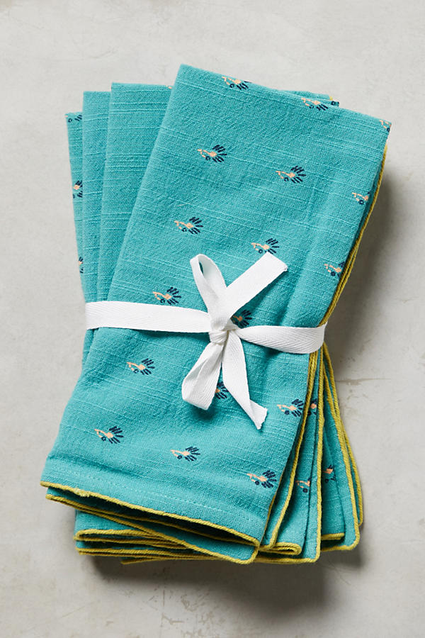 Lindy Napkin Set Everything Turquoise