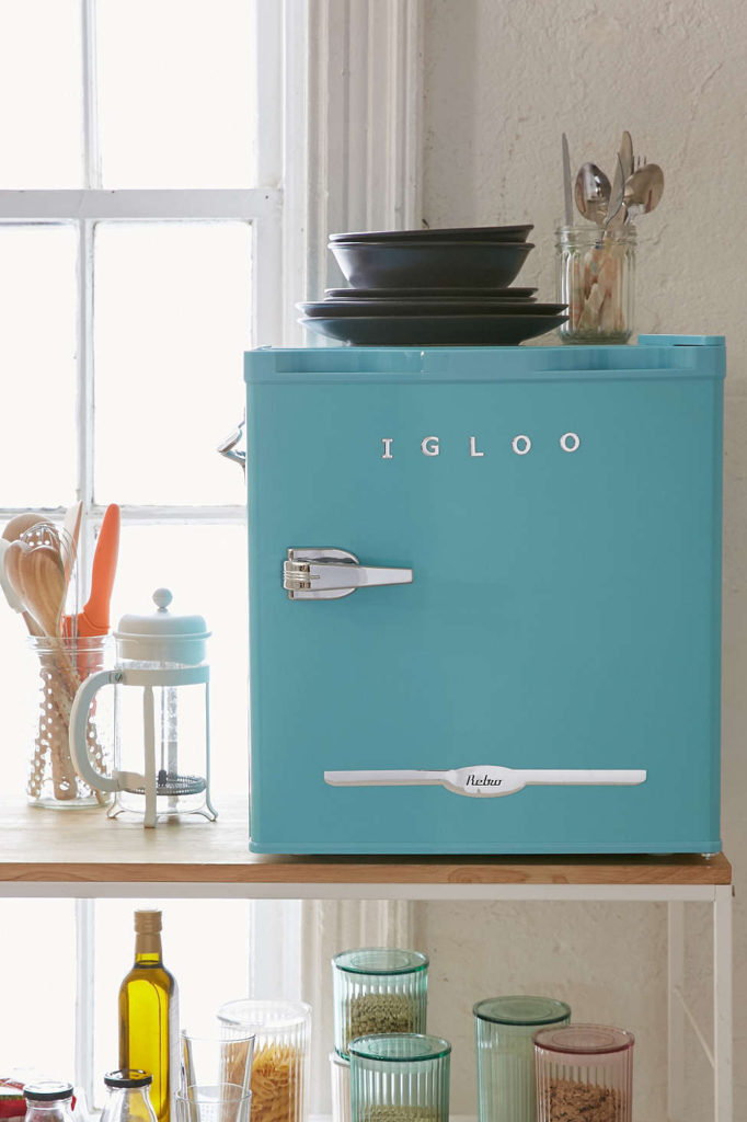 Sky Igloo Mini Refrigerator Everything Turquoise