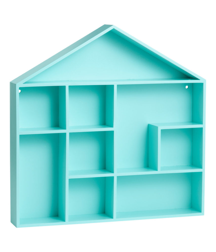 Turquoise HouseShaped Shelf Everything Turquoise
