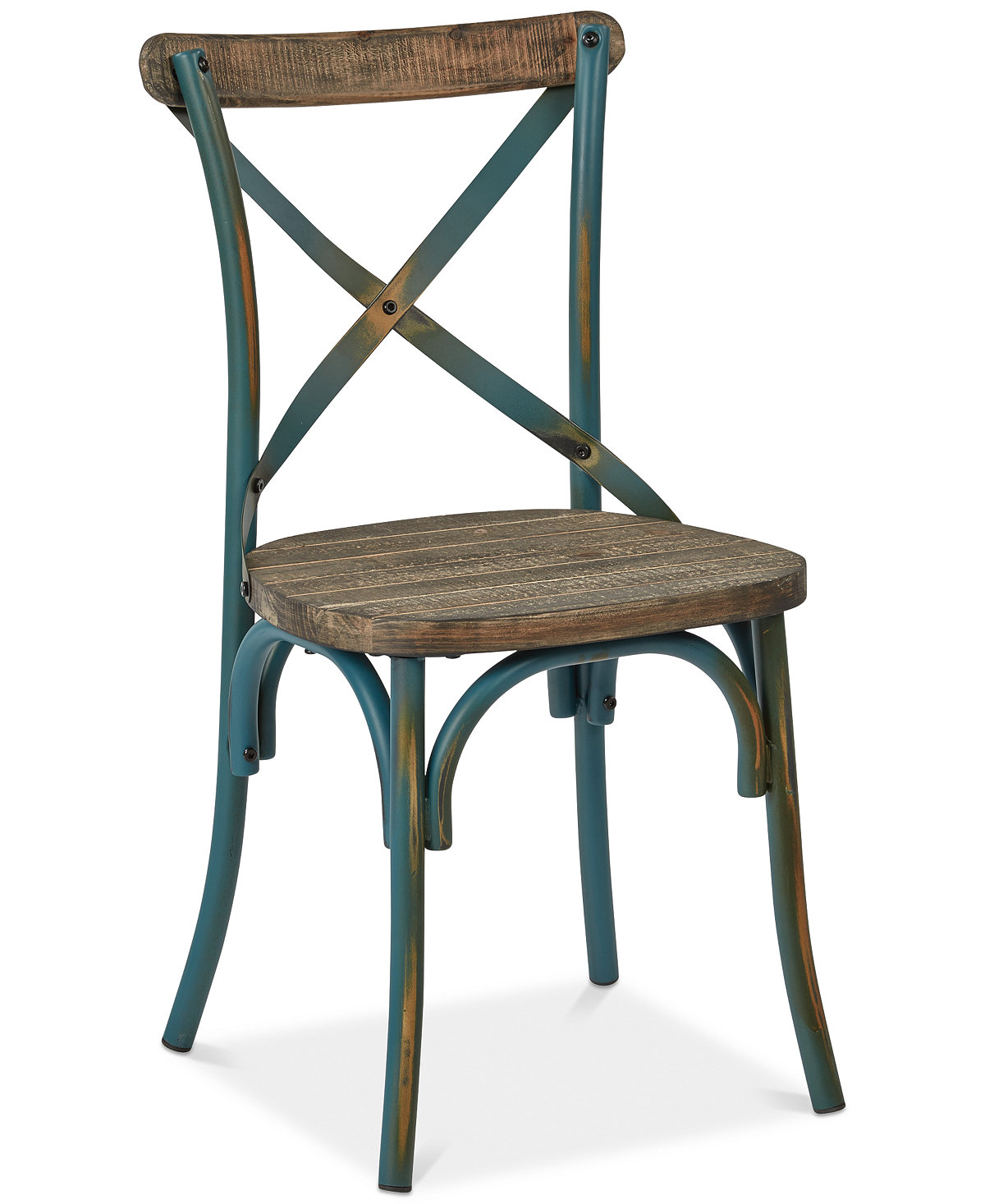 Turquoise Glenman XBack Dining Chair Everything Turquoise