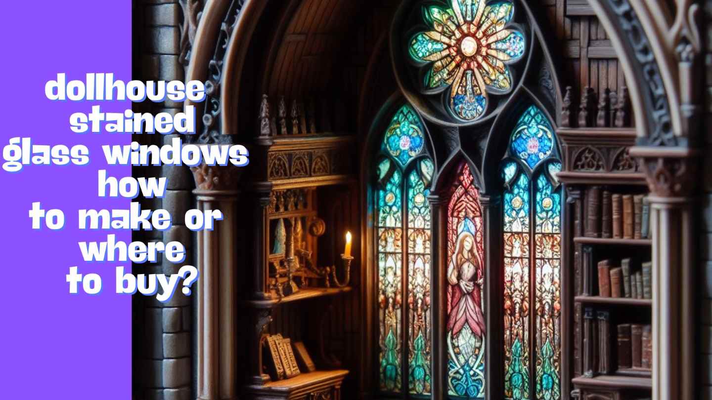 How To Create Miniature Stained Glass And Where To Find Stained Glass