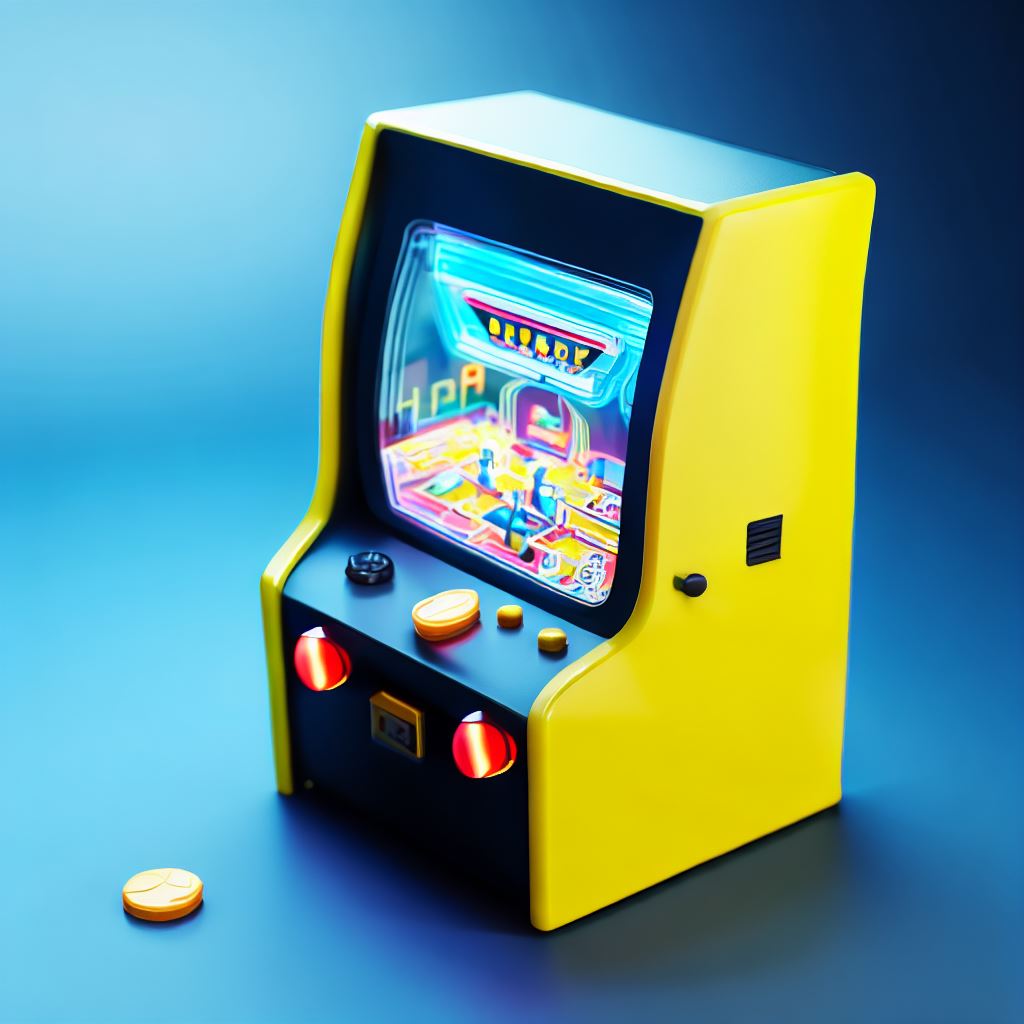 RealFunctioning Mini Arcade Games Let's Play Mini Pacman And Other Games!