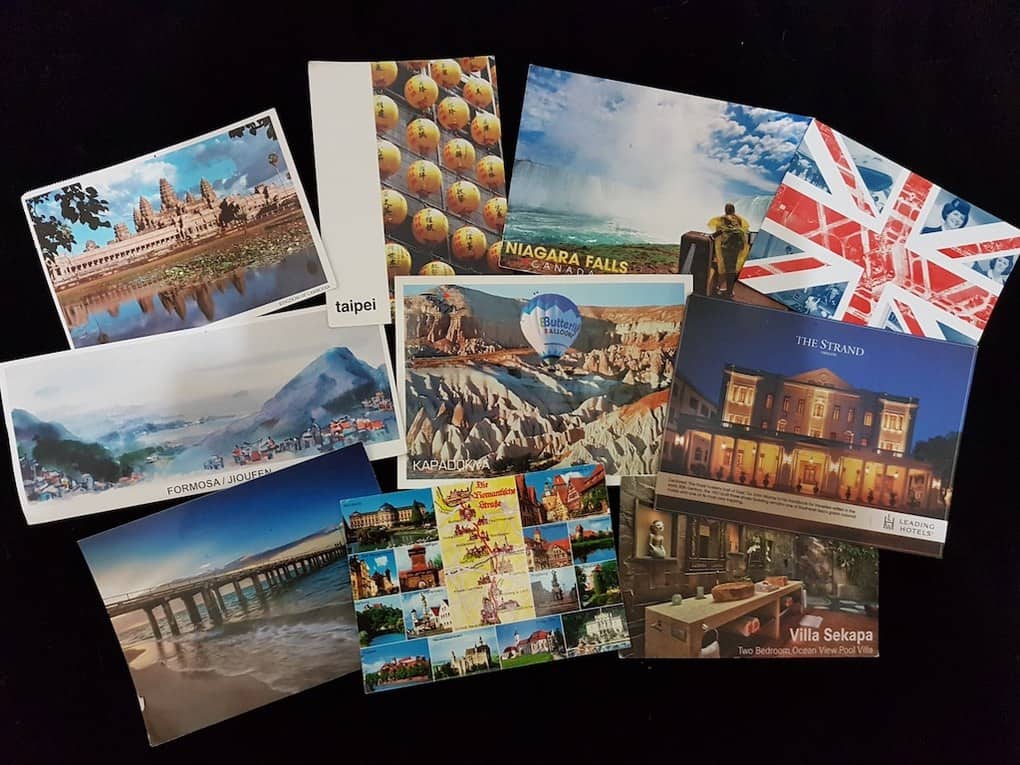 Travel Postcard Registration of Everything Zany
