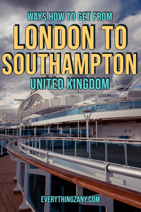 4 Ways How To Get From London To Southampton (Hampshire, UK) 2024