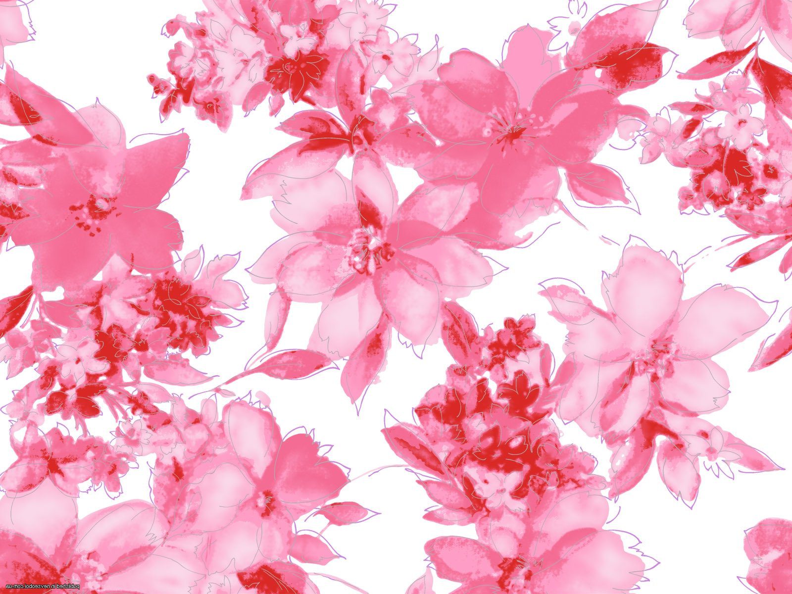 красивые картинки с нарисованными цветами