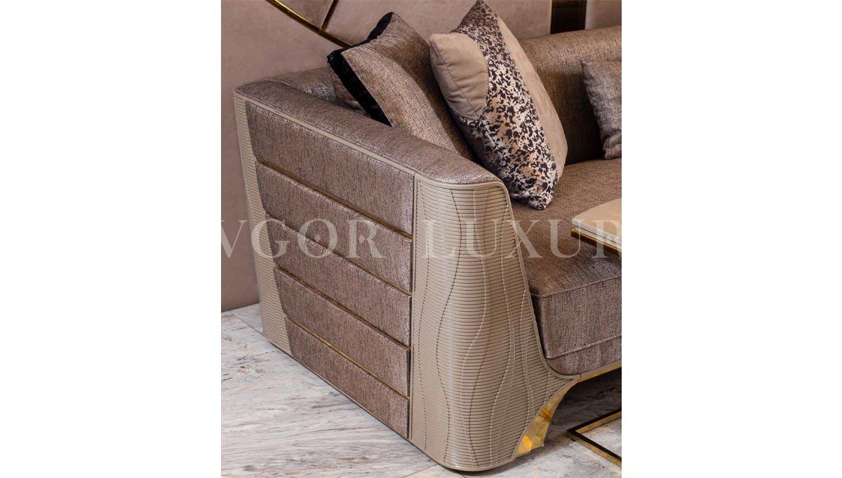 Sofi Luxury Sofa Set Evgor Luxury