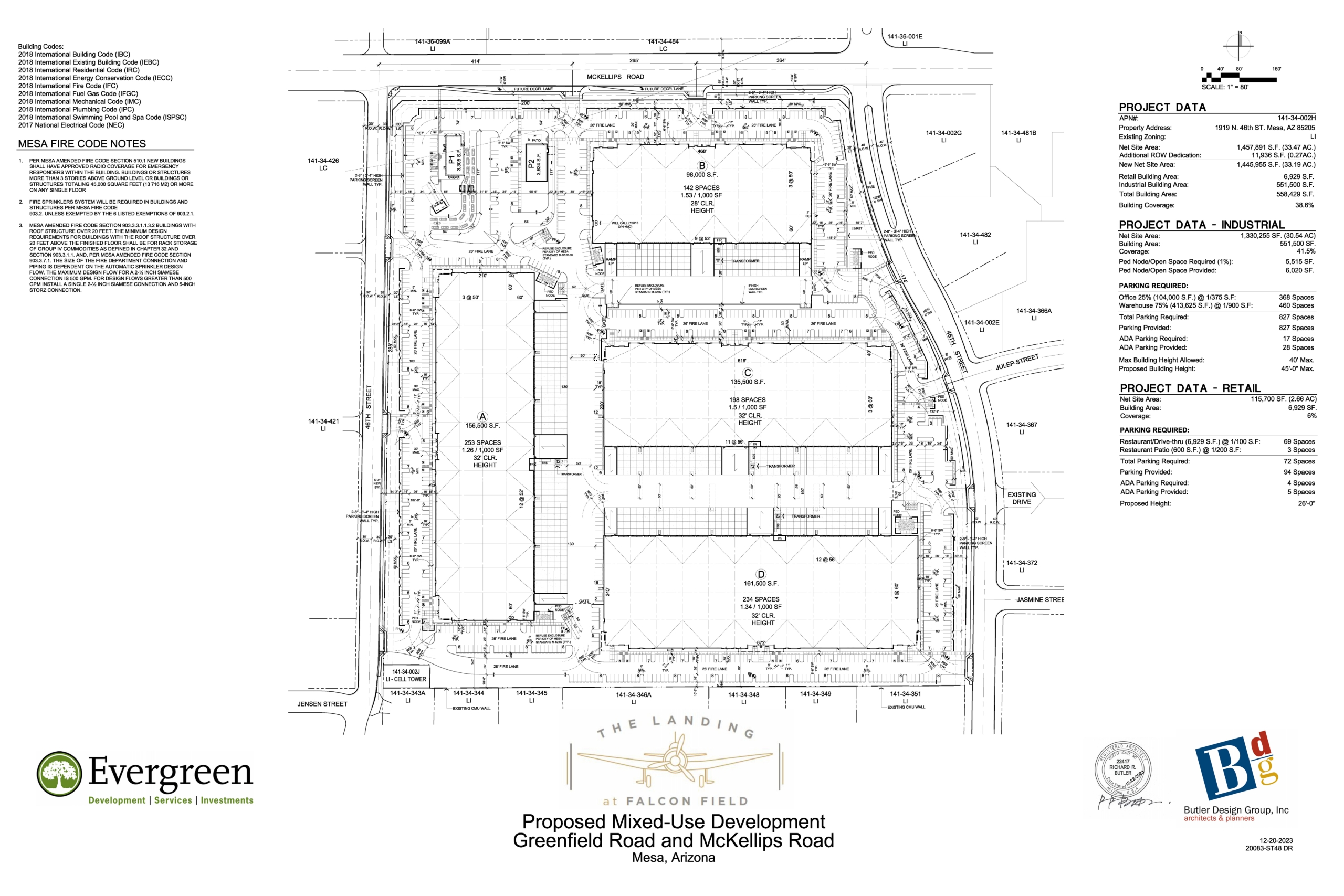 The Landing at Falcon Field Mesa, AZ Evergreen Devco Inc.