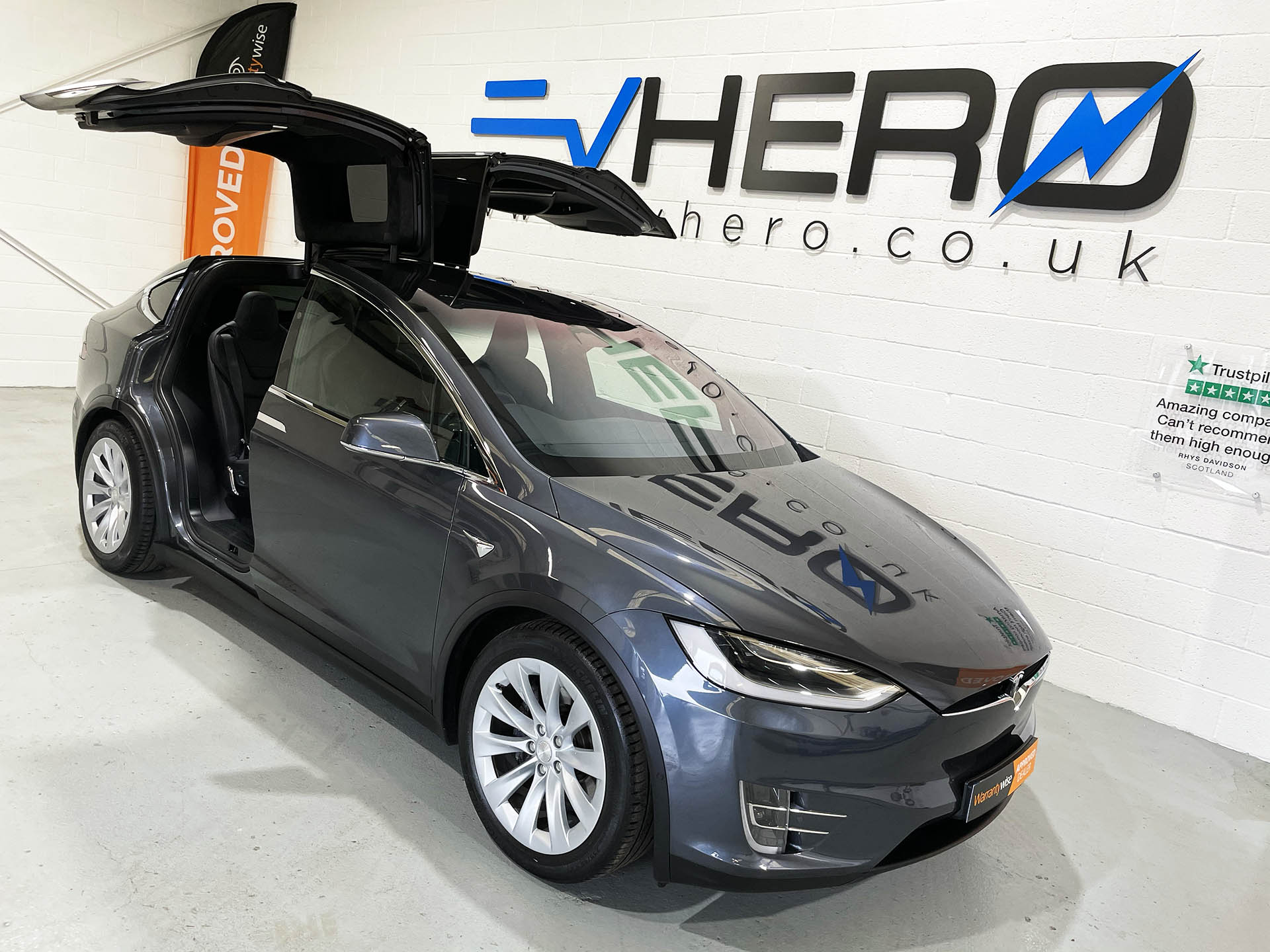 Tesla Model X 75D+ONLY 7200 MILES+ENHANCED AP+7SEAT EVHERO