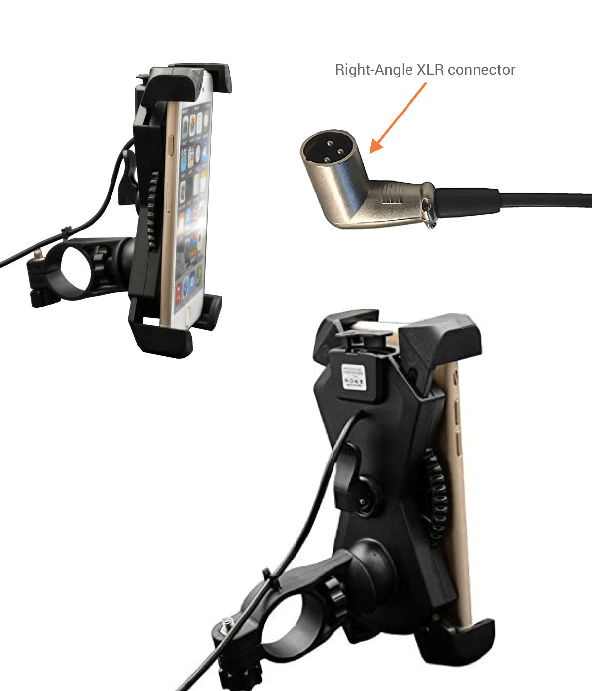 Mobile Phone Holder with USB Charger evika.io Assistive Technology