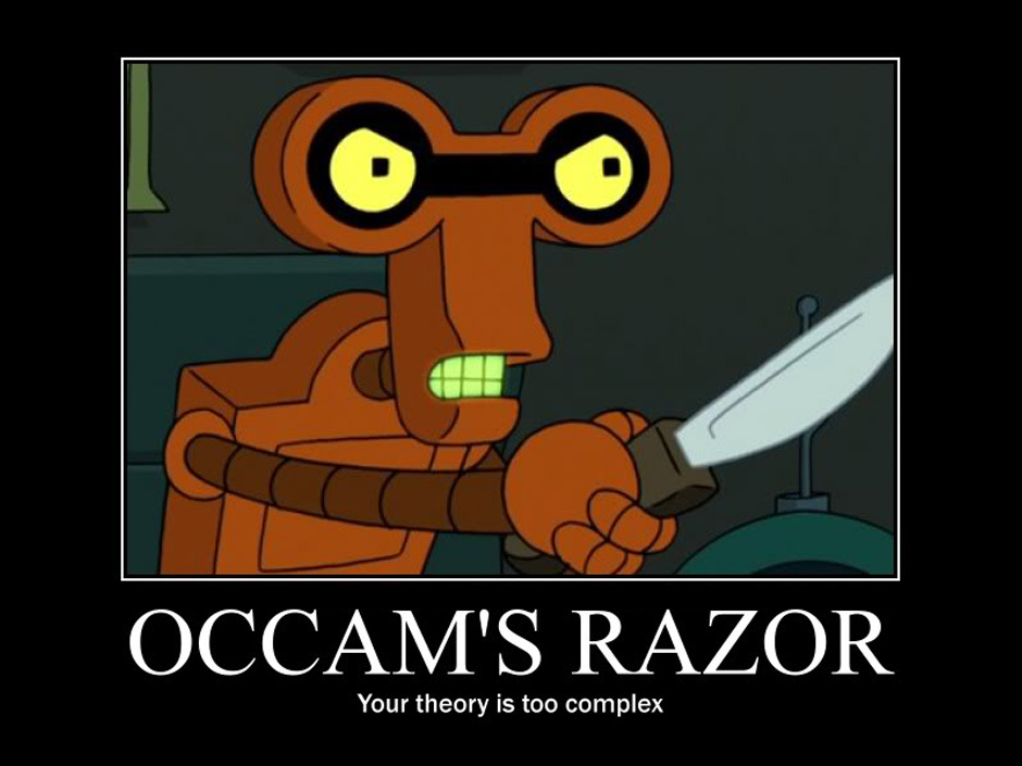 Occam’s Razor Evil Speculator