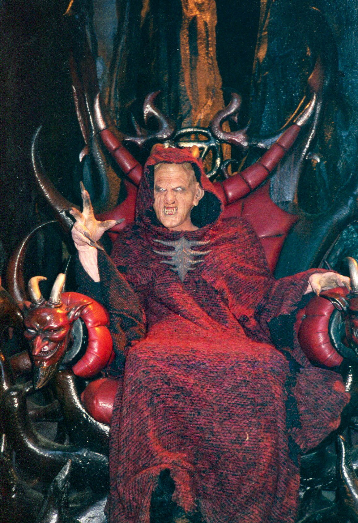 One of Hell’s demons from Little Nicky. Makeup by K.N.B. One of the