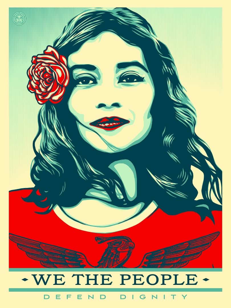 Shepard Fairey’s ‘We The People’ Free Download EVIL TENDER