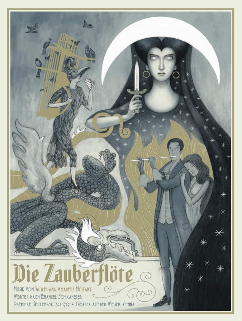 Evil Tender Presents Mozart’s Die Zauberflöte (The Magic Flute) by
