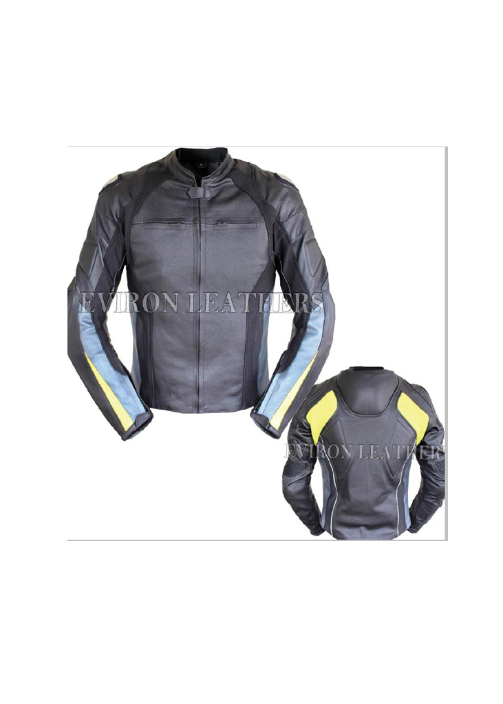 Motorbike Protective Leather Jacket superspeed Eviron Sports