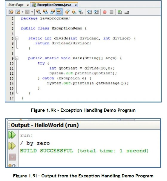 Learn Fundamentals of Java Programming “Exception Handling in Java
