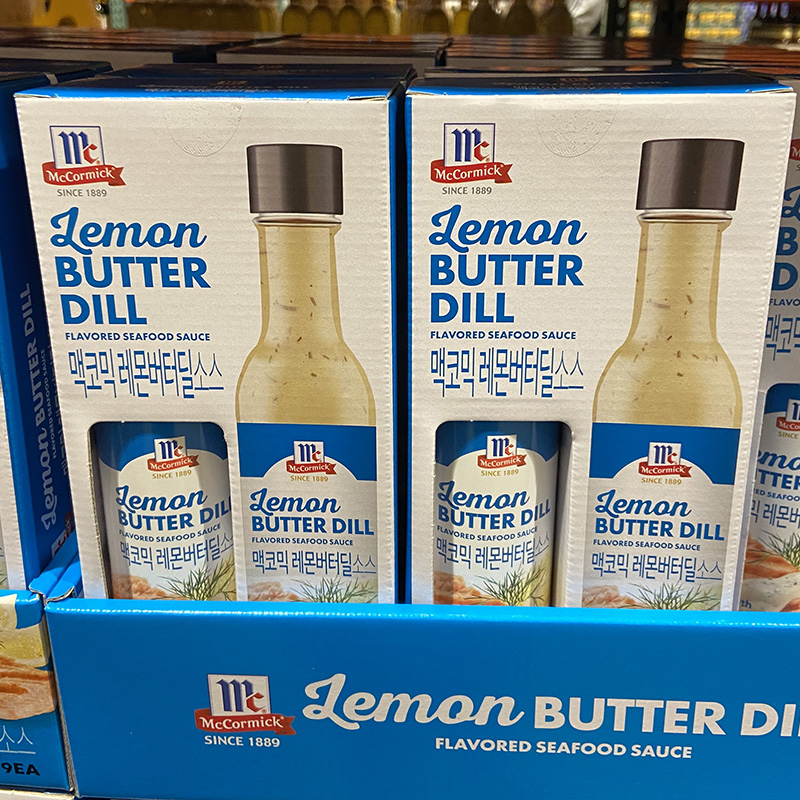 띵굴마켓 맥코믹 레몬 버터 딜소스 310g x 2개입