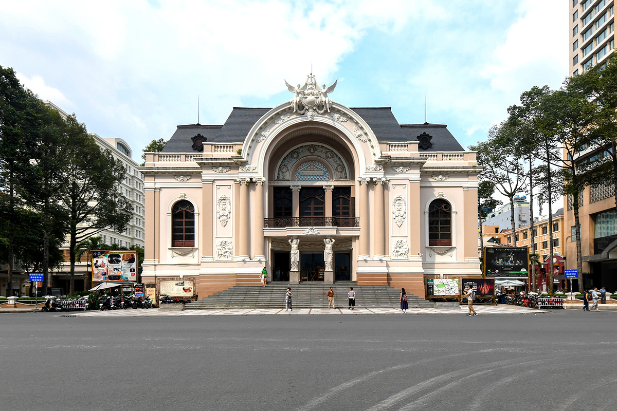 Ho Chi Minh Municipal Theater in Saigon Ho Chi Minh Attractions