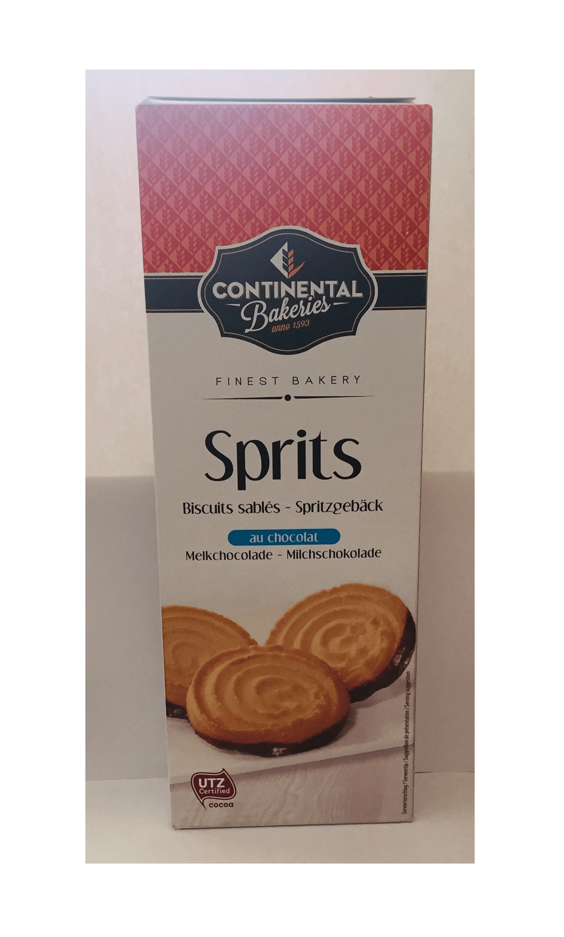 Biscuits Sprits Continental Bakeries 250g VIVO Minimercados