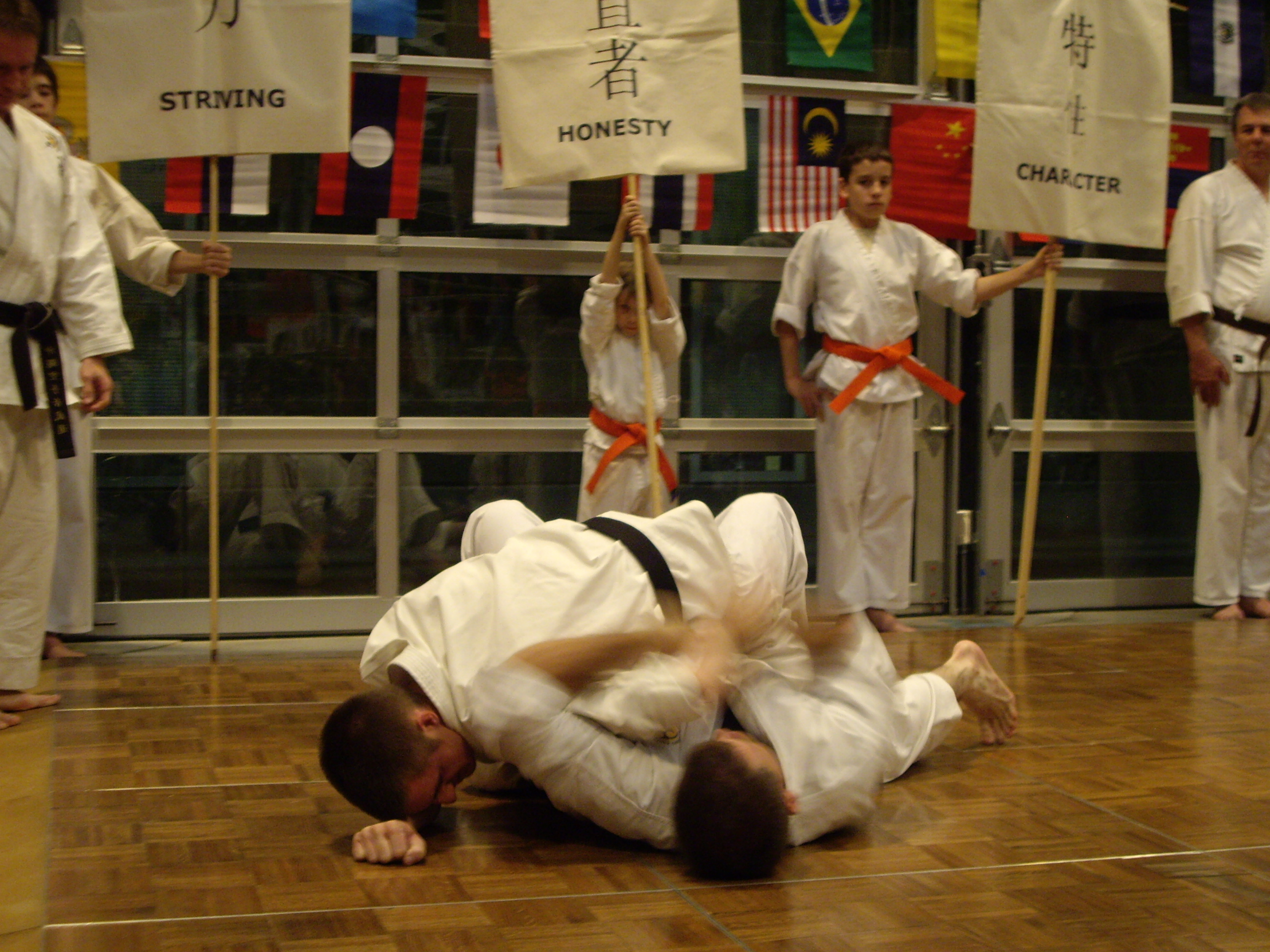 Ground Fighting at Our Dojo East Valley Martial Arts Karate