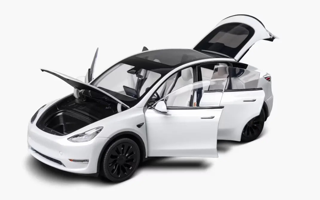 Rev Up Your Collection Tesla Unveils Detailed 118 Scale Model Y