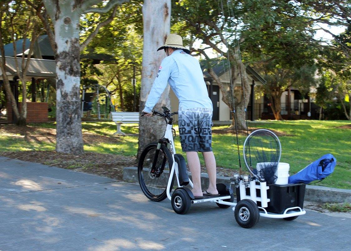 DCTri The StandUp Scooter or Standing Electric tricycle EvNerds