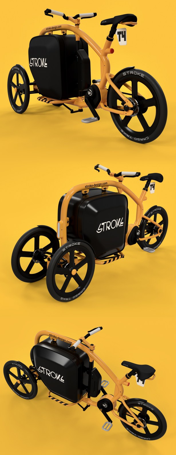 STROKE Electric CARGO TRIKE from Japan EvNerds
