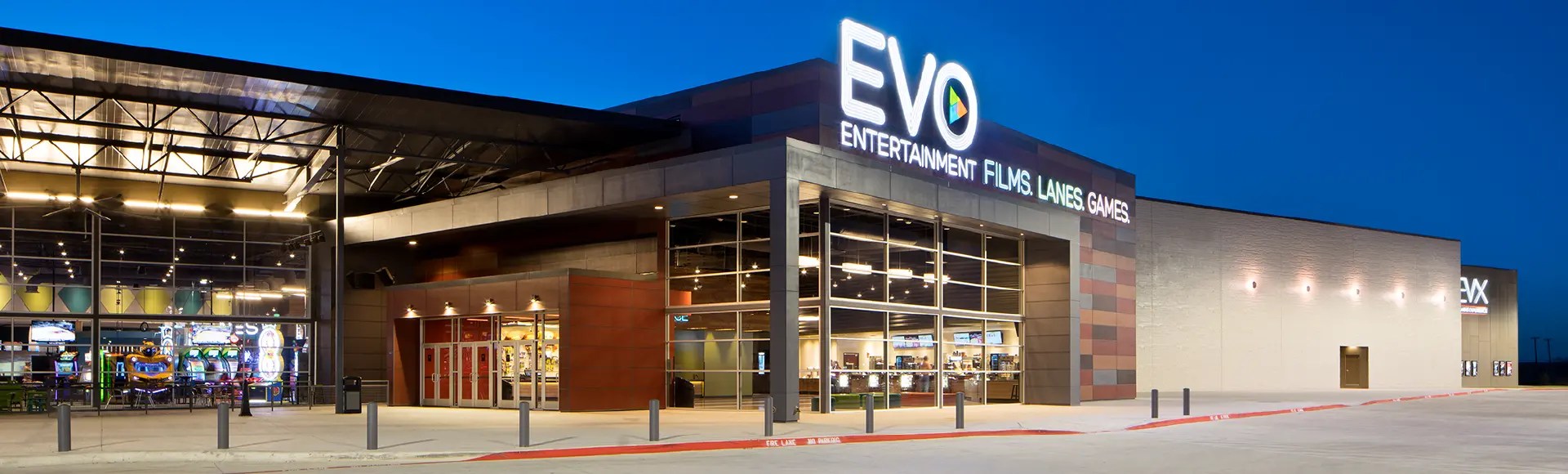 Venue Amenities and Info, Showtimes, Movie Tickets EVO Entertainment
