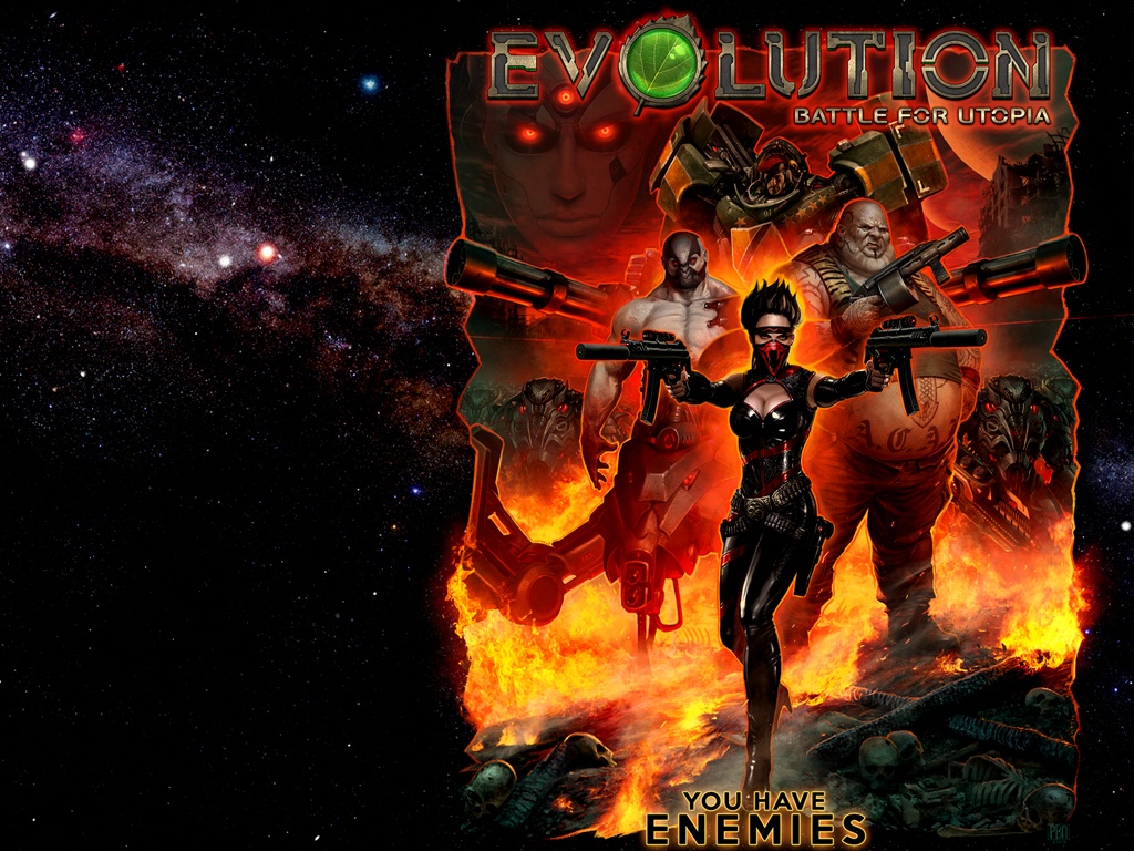 Evolution Battle for Utopia Game Desktop Wallpapers