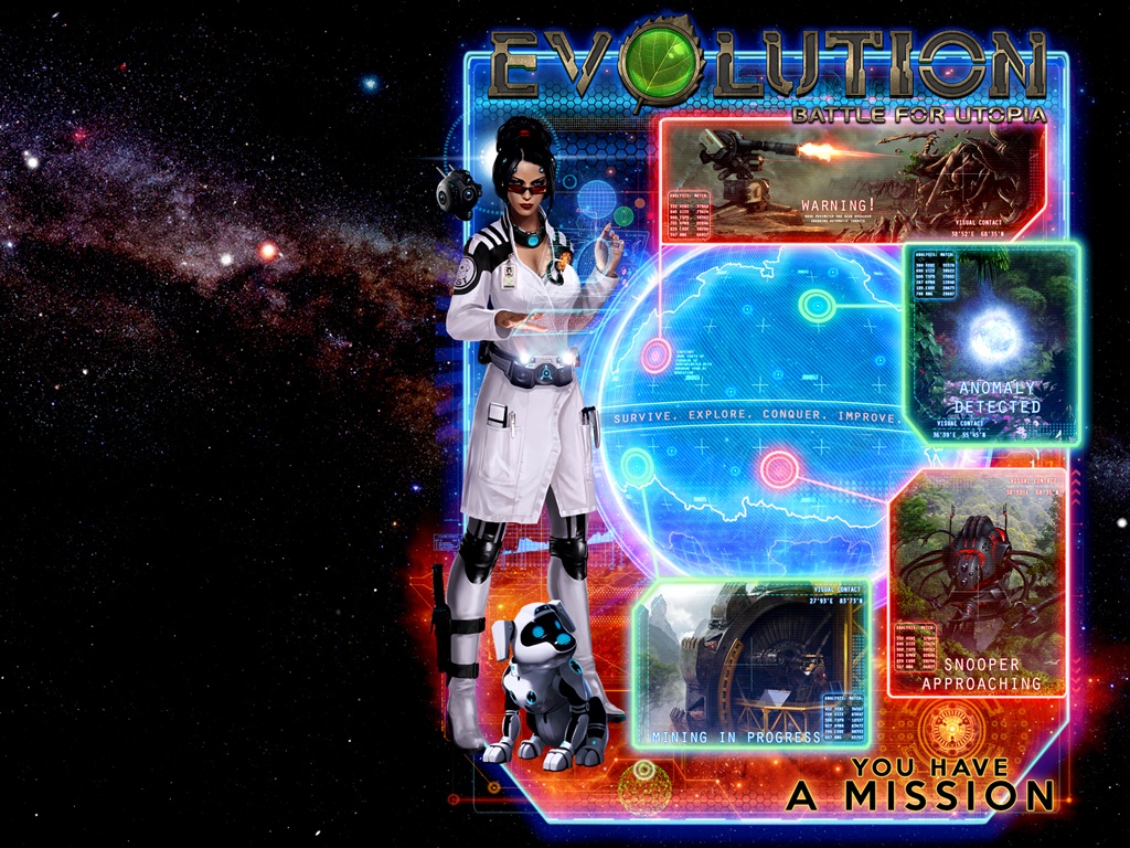 Evolution Battle for Utopia Game Desktop Wallpapers