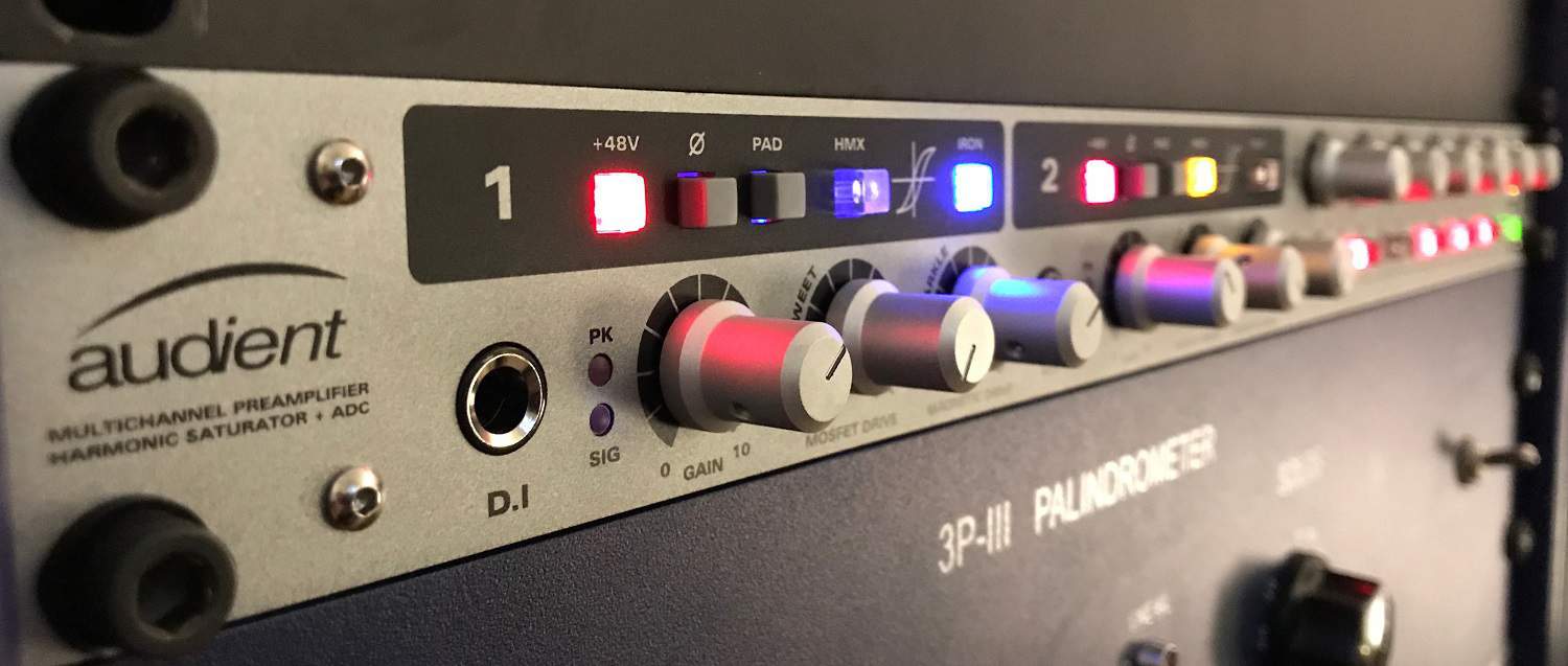 Rimshot Studio Broadens its Mic Pre Range With Audient ASP800 EVO