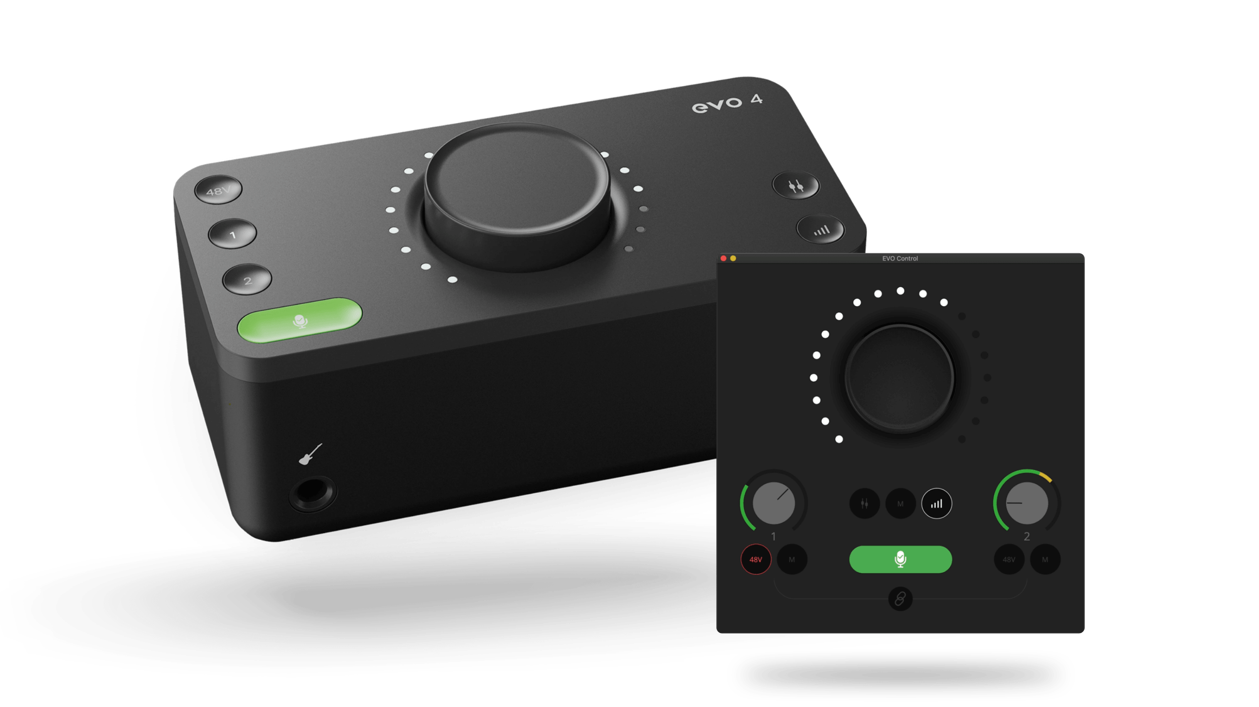 Interfaz de Audio 2 in 2 out EVO4 USB EVO