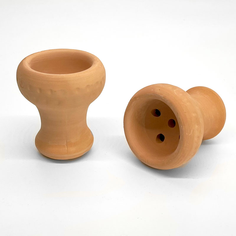 Unglazed Clay Hookah Bowl Evo Hookah