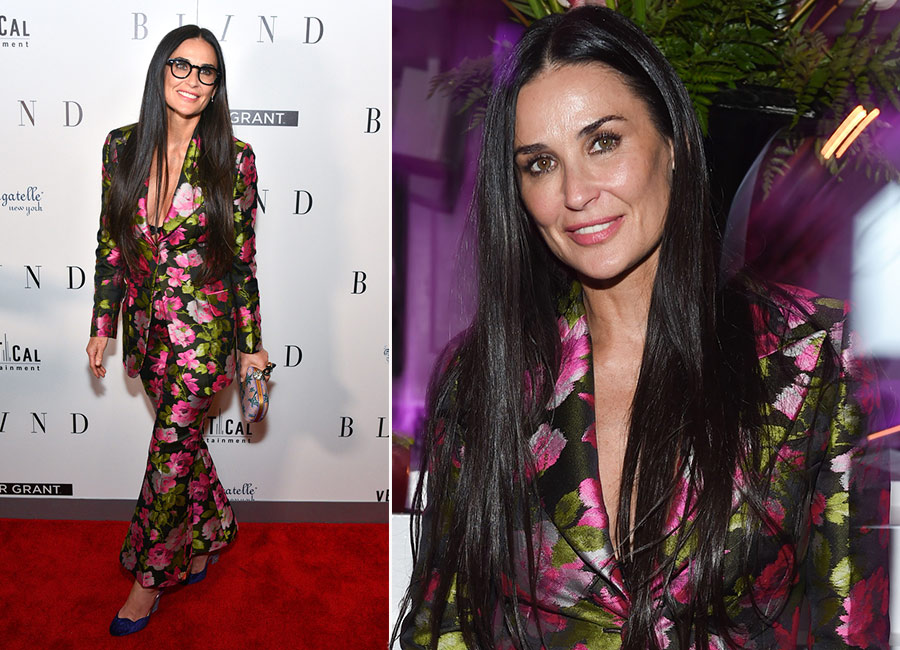 Actress Demi Moore Proves Why You're Never Too Old For Long Hair